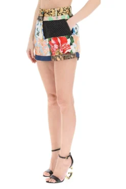Dolce & Gabbana Patchwork Shorts - Multi -Cheap Vestureo Store 10c3367e53224acf36f1497604de055f