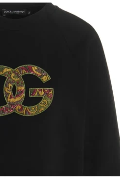 ( New Season ) Dolce & Gabbana Logo Printed Cropped Sweatshirt - Black 6 ( New Season ) Dolce & Gabbana Logo Printed Cropped Sweatshirt - Black -Cheap Vestureo Store 11e1a0c286b43ec77f7827b3ca5c2263