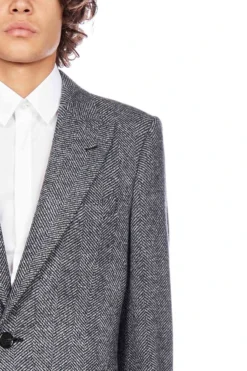 Dolce & Gabbana Single Breasted Coat - Grey 9 Dolce & Gabbana Single Breasted Coat - Grey -Cheap Vestureo Store 12051ced867c19f160b6ead56ee17451