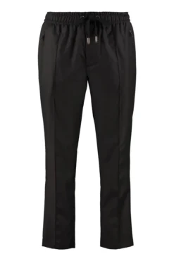 Dolce & Gabbana Logo Patch Pants - Black