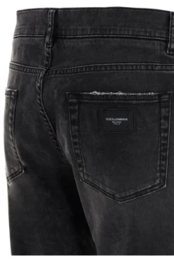 Dolce & Gabbana Straight Leg Jeans - Black -Cheap Vestureo Store 121aa348a5d0dd994e264f3d7dd8c5c6