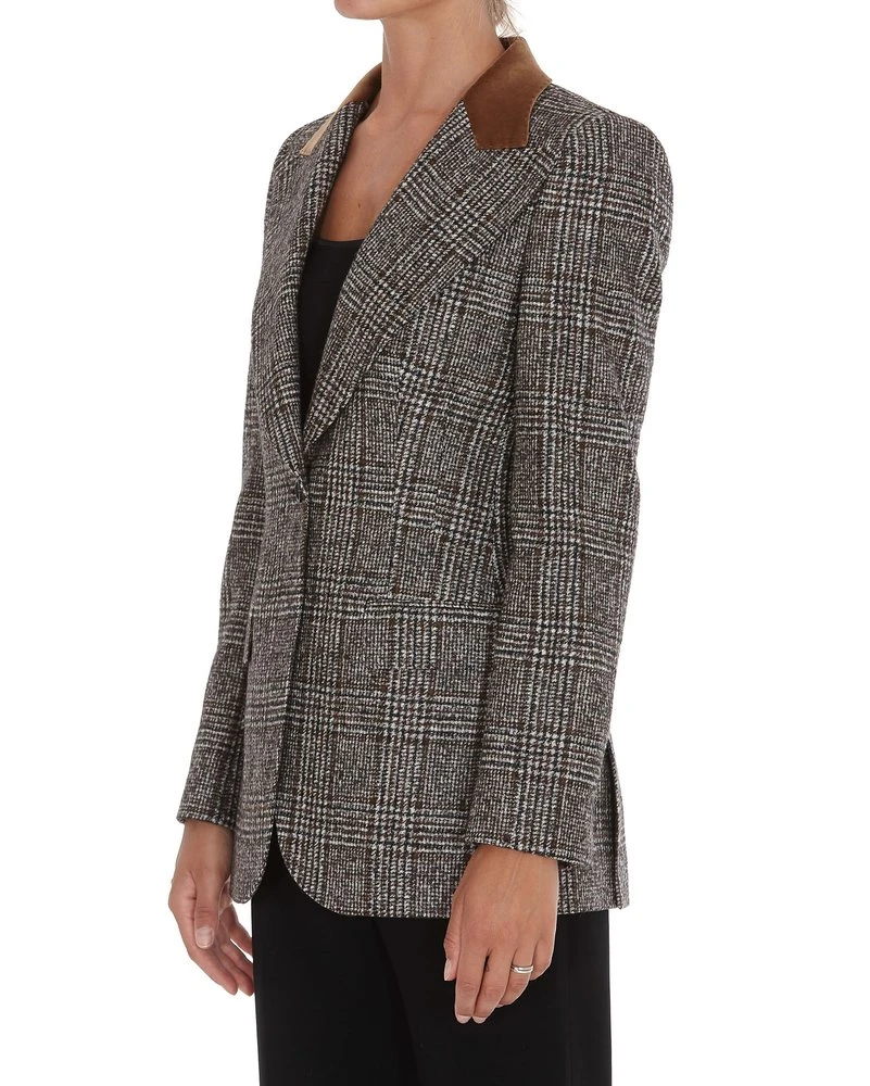 Dolce & Gabbana Checked Single-Breasted Blazer - Multi 7 Dolce & Gabbana Checked Single-Breasted Blazer - Multi - Image 7