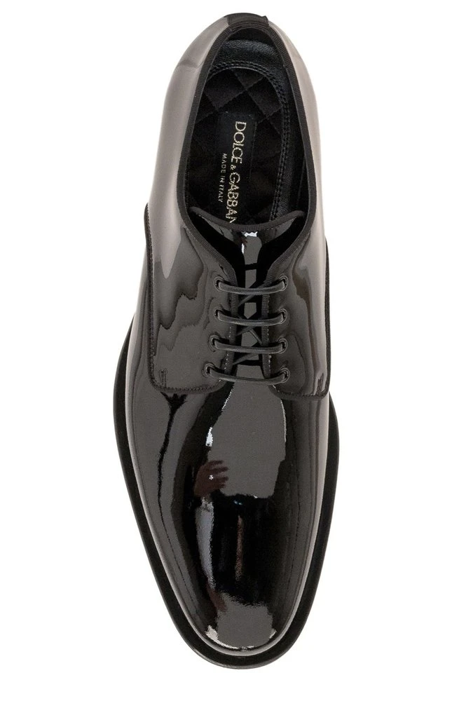 Dolce & Gabbana Classic Derby Shoes - Black 3 Dolce & Gabbana Classic Derby Shoes - Black - Image 3