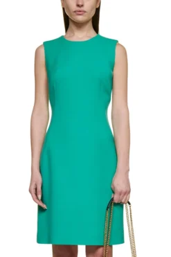 ( New Season ) Dolce & Gabbana Crewneck Sleeveless Midi Dress - Green 10 ( New Season ) Dolce & Gabbana Crewneck Sleeveless Midi Dress - Green -Cheap Vestureo Store 126ab1ce515ee7f3a3f6a9570c8857d5