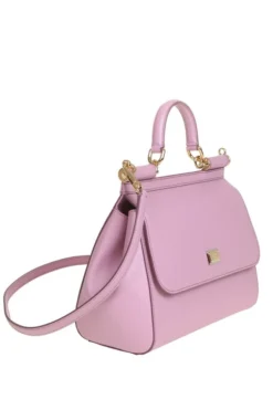 ( New Season ) Dolce & Gabbana Sicily Medium Tote Bag - Pink -Cheap Vestureo Store 12f3545671b69e70d617afd4c8b81202