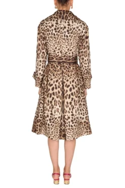 Dolce & Gabbana Animal Print Double Breasted Trench Coat - Multi 9 Dolce & Gabbana Animal Print Double Breasted Trench Coat - Multi -Cheap Vestureo Store 13aef421af0d21cfe3b4b0822feb8356