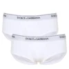 Dolce & Gabbana 2-Pack Logo Band Briefs - White