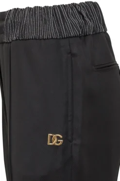 Dolce & Gabbana High Waist Palazzo Pants - Black -Cheap Vestureo Store 142ee5b26ecb483f5648e2065310ff83
