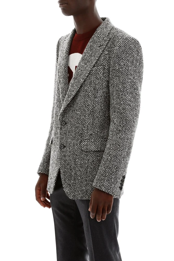 Dolce & Gabbana Single Breasted Blazer - Multi 4 Dolce & Gabbana Single Breasted Blazer - Multi - Image 4