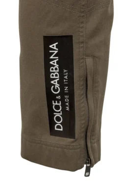 Dolce & Gabbana Pocket Detailed Straight Leg Trousers - Green 9 Dolce & Gabbana Pocket Detailed Straight Leg Trousers - Green -Cheap Vestureo Store 1515bb19b4807bceea941d309d0eb716