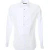 ( New Season ) Dolce & Gabbana Long-Sleeved Evening Dress Shirt - White