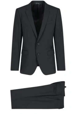 Dolce & Gabbana Single-Breasted Two-Piece Suit - Black