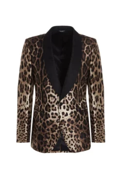 Dolce & Gabbana Leopard Printed Two-Piece Suit - Multi -Cheap Vestureo Store 1624344201782 byFozhJLSGap4Jmsn