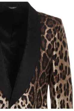 Dolce & Gabbana Leopard Printed Two-Piece Suit - Multi -Cheap Vestureo Store 1624344215493 byFozhJLSGap4Jmsn