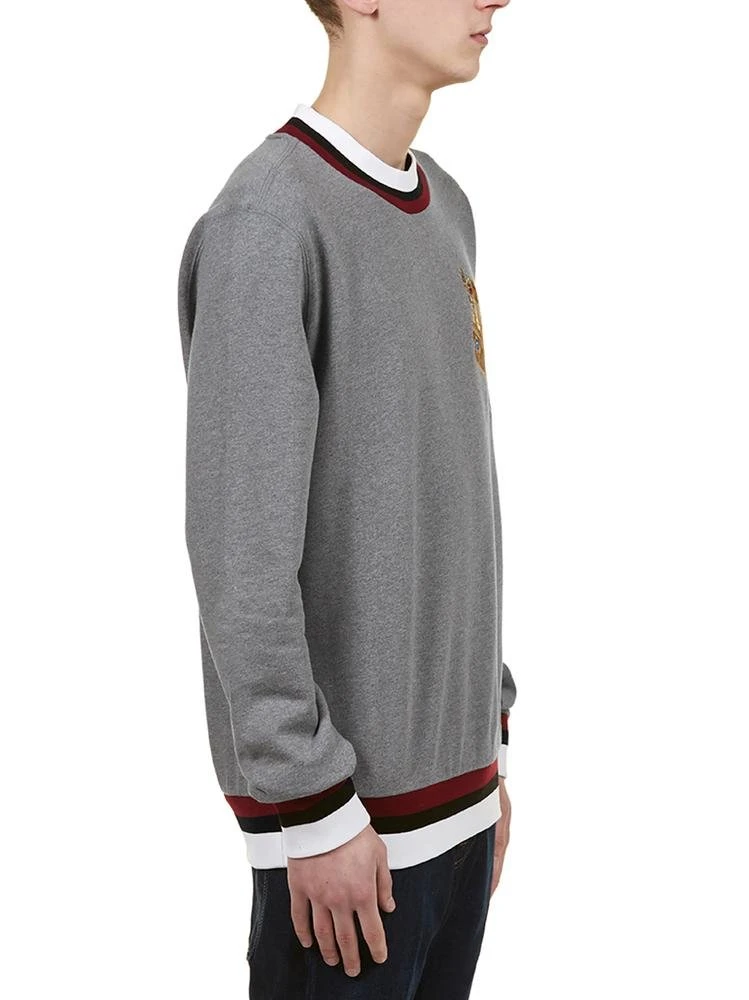 Dolce & Gabbana Logo Embroidered Sweater - Multi 3 Dolce & Gabbana Logo Embroidered Sweater - Multi - Image 3