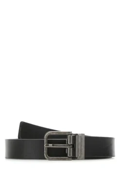Dolce & Gabbana Buckle Belt - Black