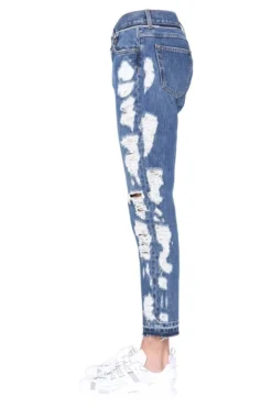 Dolce & Gabbana Distressed Cropped Jeans - Blue 6 Dolce & Gabbana Distressed Cropped Jeans - Blue -Cheap Vestureo Store 1624519530099 cikSSb8yvCmKAvGH3