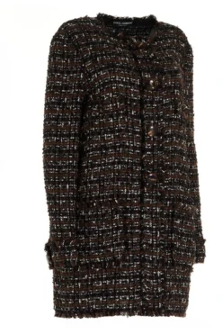 Dolce & Gabbana Checked Tweed Coat - Multi 11 Dolce & Gabbana Checked Tweed Coat - Multi -Cheap Vestureo Store 1624520234956 96ZrLx55LRxCe69QQ