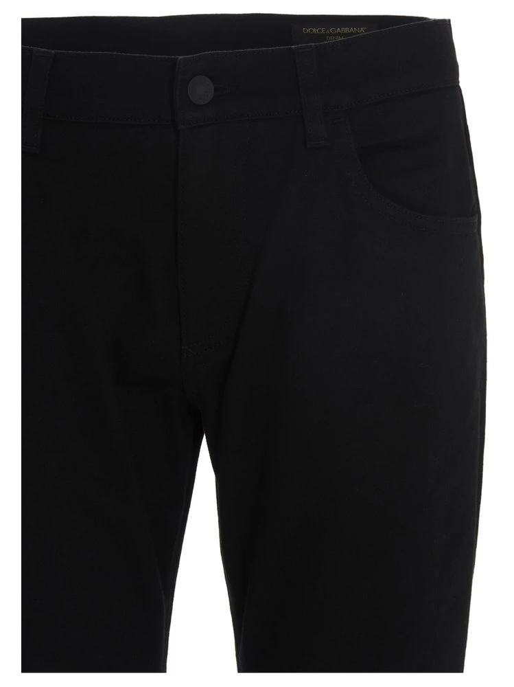 Dolce & Gabbana Slim-Fit Stretch Jeans - Black 3 Dolce & Gabbana Slim-Fit Stretch Jeans - Black - Image 3