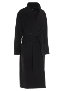 Dolce & Gabbana Belted Double-Breasted Coat - Brown -Cheap Vestureo Store 1624586285584 B3yZPWH7sSnhriPPN