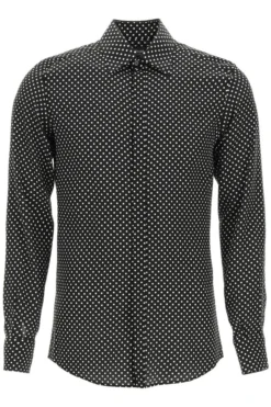 Dolce & Gabbana Polka Dot Shirt - Grey