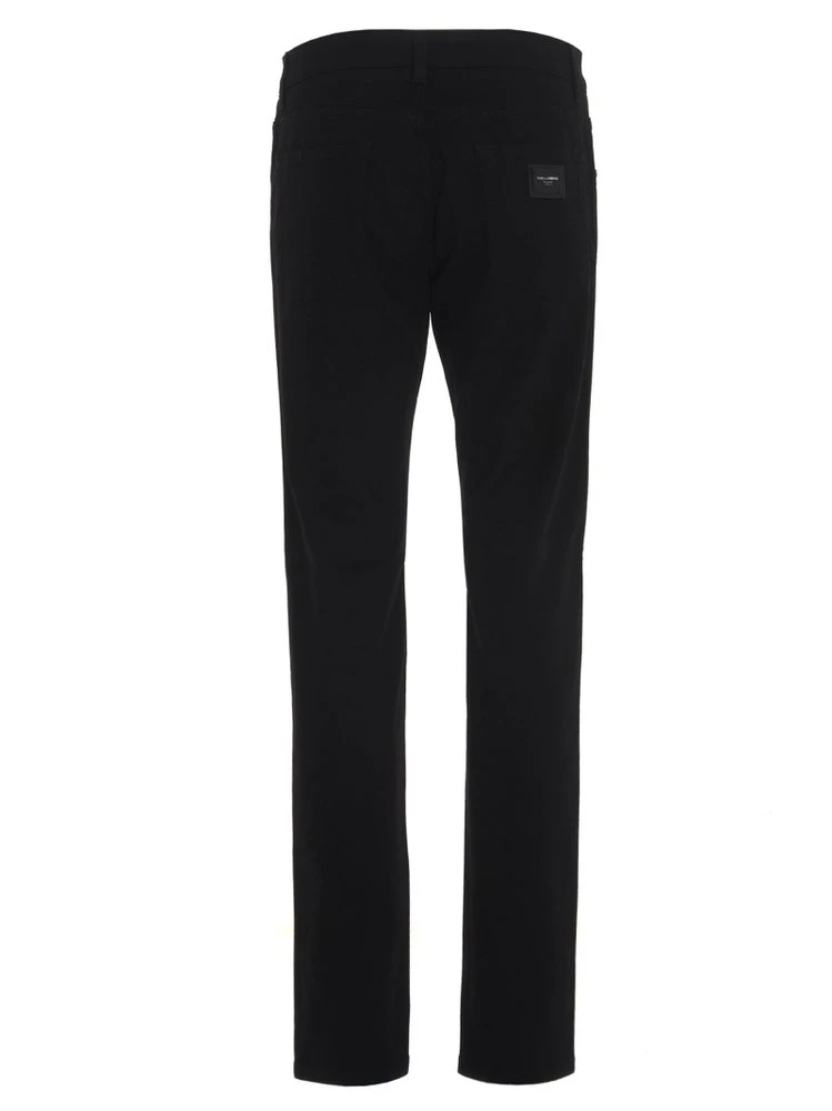 Dolce & Gabbana Slim-Fit Stretch Jeans - Black 2 Dolce & Gabbana Slim-Fit Stretch Jeans - Black - Image 2