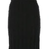 Dolce & Gabbana Fitted Knit Skirt - Black