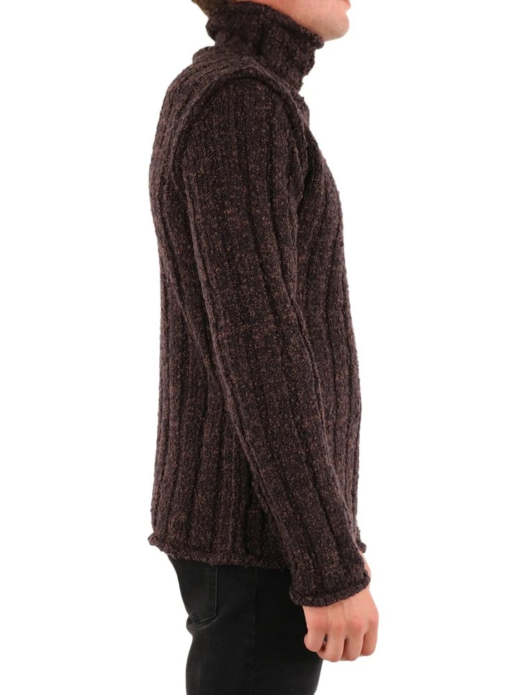 Dolce & Gabbana Turtleneck Knit Sweater - Brown 3 Dolce & Gabbana Turtleneck Knit Sweater - Brown - Image 3