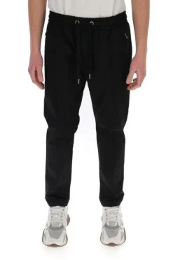 Dolce & Gabbana Logo Patch Jogger Pants - Black -Cheap Vestureo Store 1624588485136 936CLifgC7Kc7RGnd