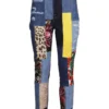 Dolce & Gabbana Patchwork Skinny Leg Jeans - Multi
