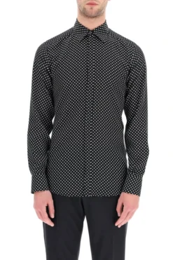 Dolce & Gabbana Polka Dot Shirt - Grey -Cheap Vestureo Store 1624591680223 cS3FpDqrcgukMuxMX