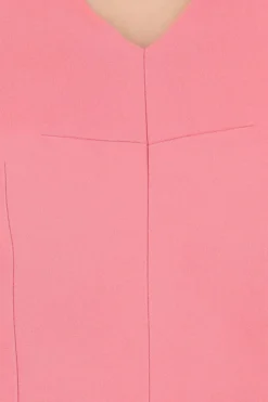 Dolce & Gabbana V-Neck Fitted Dress - Pink 11 Dolce & Gabbana V-Neck Fitted Dress - Pink -Cheap Vestureo Store 1624592958540 BySy9odBgSNbQNKQ3