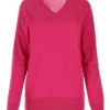 Dolce & Gabbana V-Neck Sweater - Pink