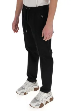 Dolce & Gabbana Logo Patch Jogger Pants - Black -Cheap Vestureo Store 1624594915336 936CLifgC7Kc7RGnd