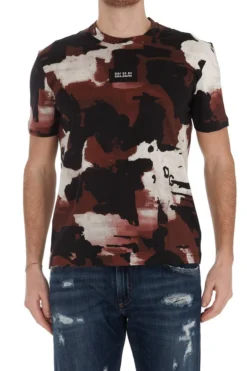 Dolce & Gabbana Camouflage Print T-Shirt - Multi -Cheap Vestureo Store 1624595758903 954drbcokAud2WAa3
