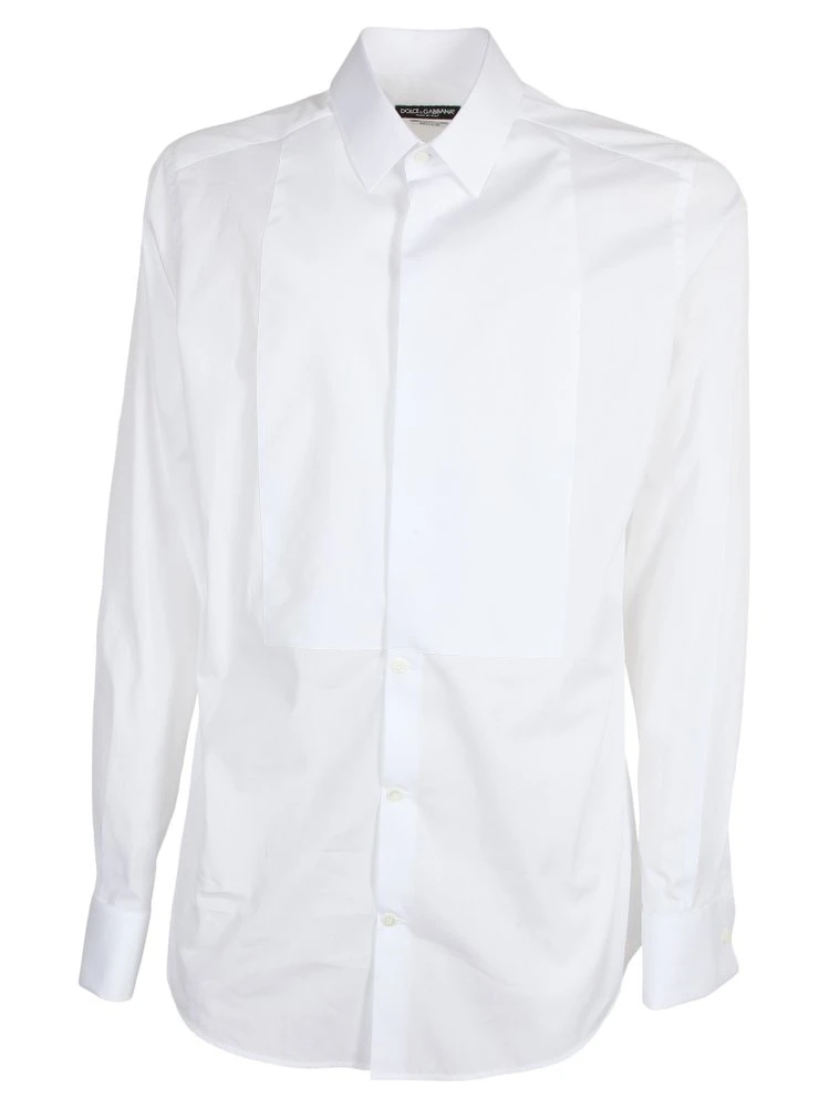 Dolce & Gabbana Classic Buttoned Shirt - White 1 Dolce & Gabbana Classic Buttoned Shirt - White