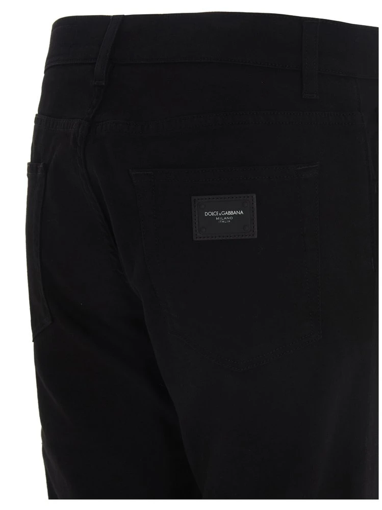 Dolce & Gabbana Slim-Fit Stretch Jeans - Black 5 Dolce & Gabbana Slim-Fit Stretch Jeans - Black - Image 5