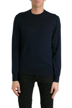 Dolce & Gabbana Crewneck Knitted Jumper - Blue