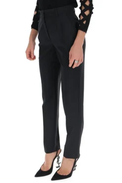 Dolce & Gabbana Straight Leg Trousers - Black -Cheap Vestureo Store 1624598508249 ntSCJGGqyoxHvCGSE