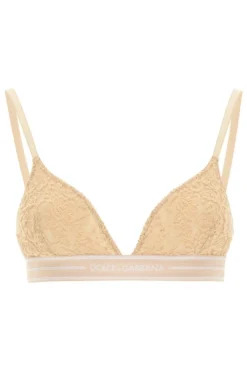 Dolce & Gabbana Triangle Bra - Beige