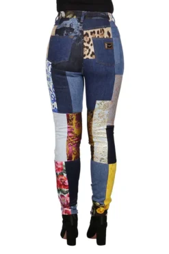 Dolce & Gabbana Patchwork Skinny Leg Jeans - Multi -Cheap Vestureo Store 1624599668802 y6w29PhnbhTpbsZdp