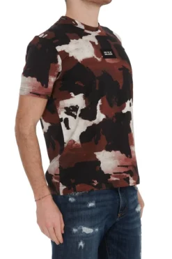Dolce & Gabbana Camouflage Print T-Shirt - Multi -Cheap Vestureo Store 1624599865137 954drbcokAud2WAa3