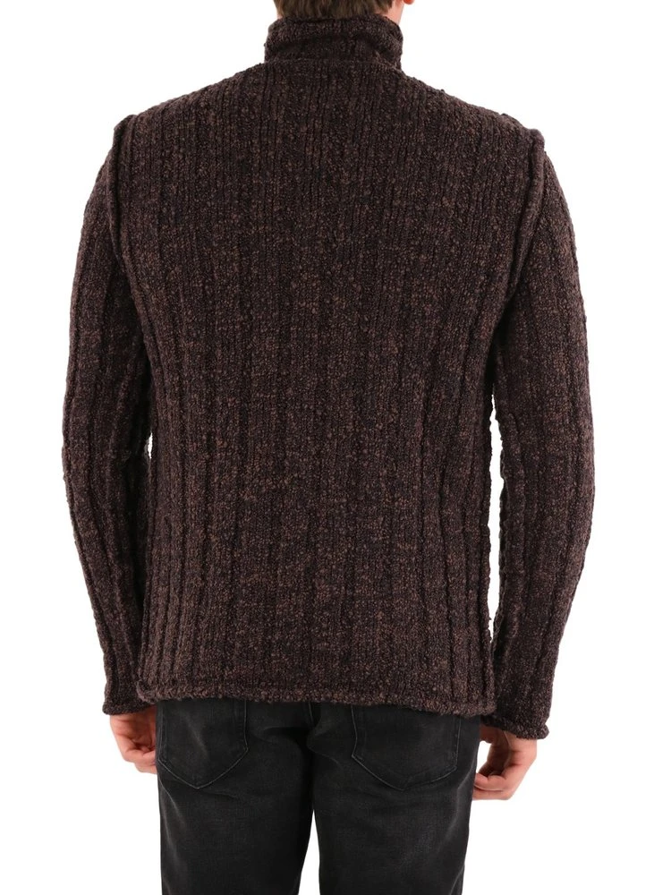 Dolce & Gabbana Turtleneck Knit Sweater - Brown 2 Dolce & Gabbana Turtleneck Knit Sweater - Brown - Image 2