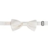 Dolce & Gabbana Hook Closure Bow Tie - White