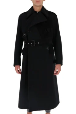Dolce & Gabbana Double-Breasted Coat - Black -Cheap Vestureo Store 1624673347363 djfTXmkecmncQYmYF