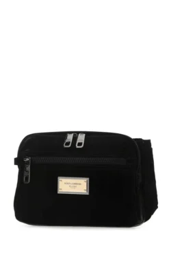 Dolce & Gabbana Logo Plaque Belt Bag - Black -Cheap Vestureo Store 1624679926739 rQdukypgnZydS4Dir