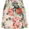 Dolce & Gabbana Floral Print Mini Skirt - Multi