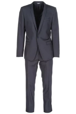 Dolce & Gabbana Slim Fit Single-Breasted Suit - Blue