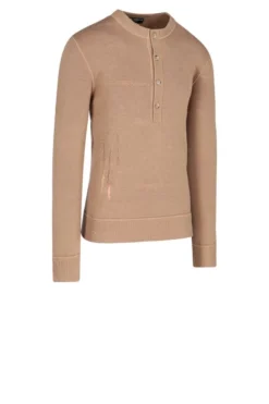 Dolce & Gabbana Grandad-Neck Top - Beige -Cheap Vestureo Store 1624686761377 murdKwZtySnHLTzEq