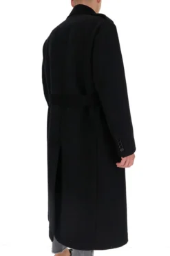 Dolce & Gabbana Double-Breasted Coat - Black -Cheap Vestureo Store 1624687351469 djfTXmkecmncQYmYF
